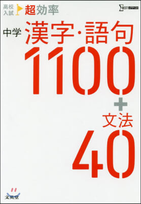 中學漢字.語句1100+文法40