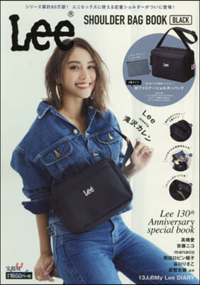 Lee SHOULDER BAG BOOK BLACK