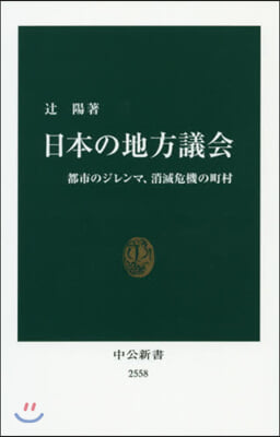 日本の地方議會 都市のジレンマ,消滅危機