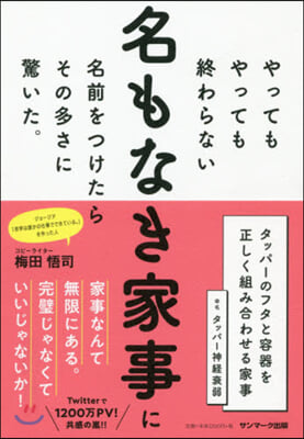 名もなき家事に名前をつけたらその多さに驚