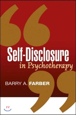 Self-Disclosure in Psychotherapy