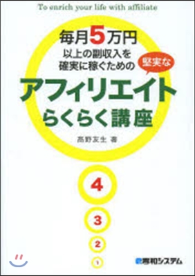 堅實なアフィリエイトらくらく講座