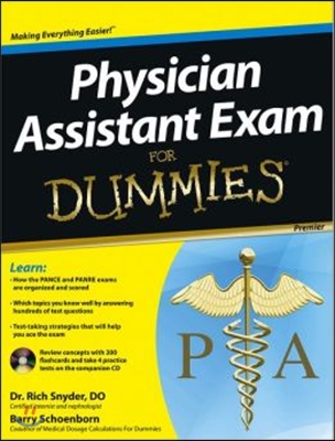 Physician Assistant Exam For Dummies, with CD