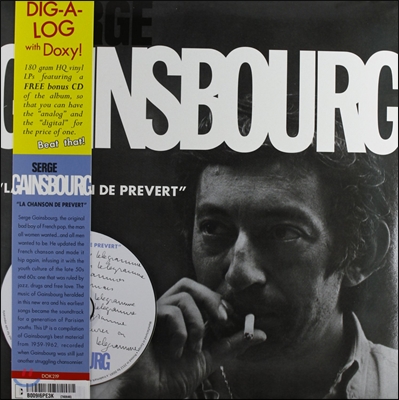 Serge Gainsbourg - La Chanson De Prevert (LP+CD Deluxe Edition)