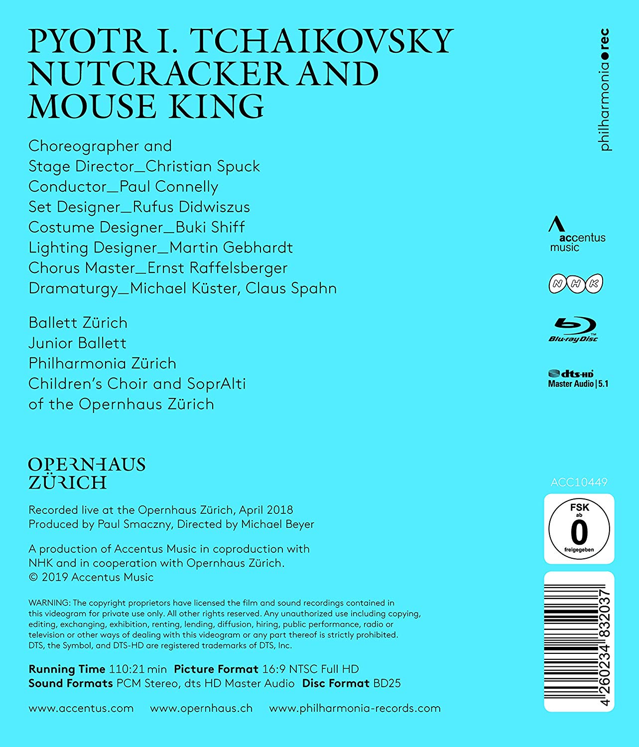 Christian Spuck 차이코프스키: 호두까기 인형과 대왕쥐 (Tchaikovsky: Nutcracker and Mouse King)