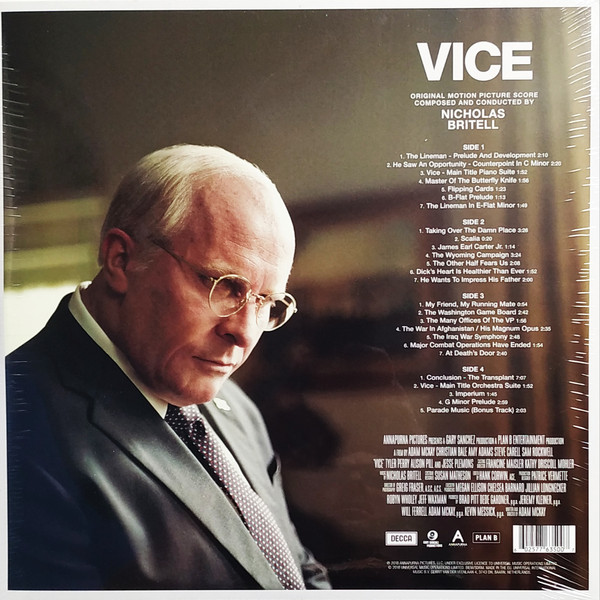 바이스 영화음악 (Vice OST by Nicholas Britell) [2LP]