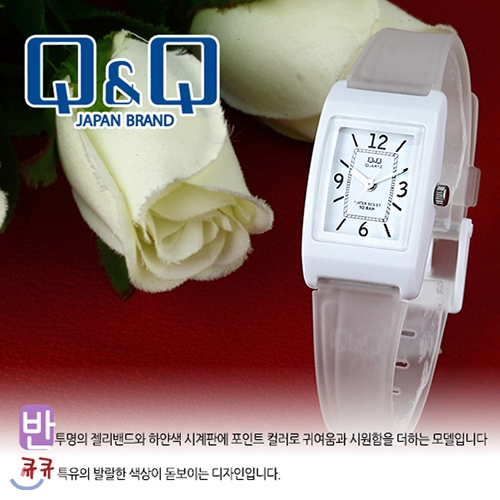 정품 큐앤큐시계 VP33J-017Y 여성시계 아날로그시계 수능시계 당일발송 AS가능