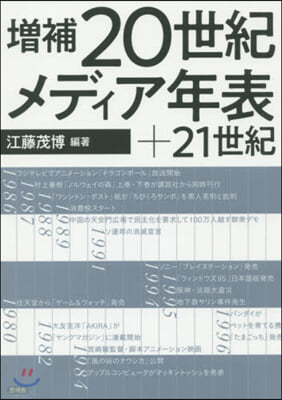 20世紀メディア年表+21世紀 增補