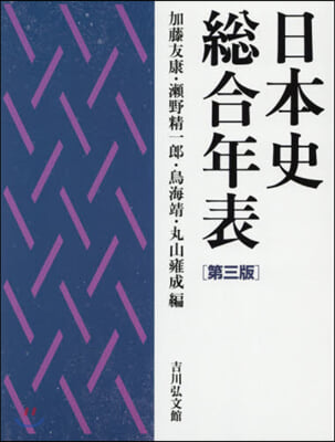 日本史總合年表 第3版