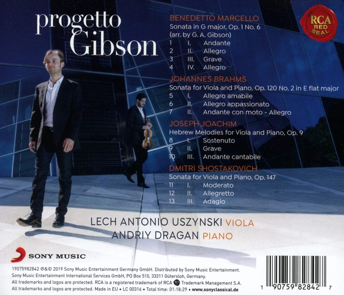 Lech Antonio Uszynski 깁슨 프로젝트 - 전설의 스트라디바리 비올라 (Progetto Gibson)