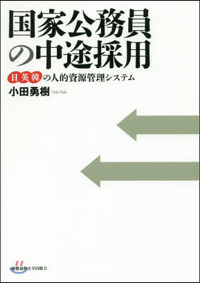 國家公務員の中途採用 