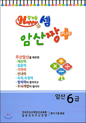 즐거운셈 암산짱 플러스 암산 6급