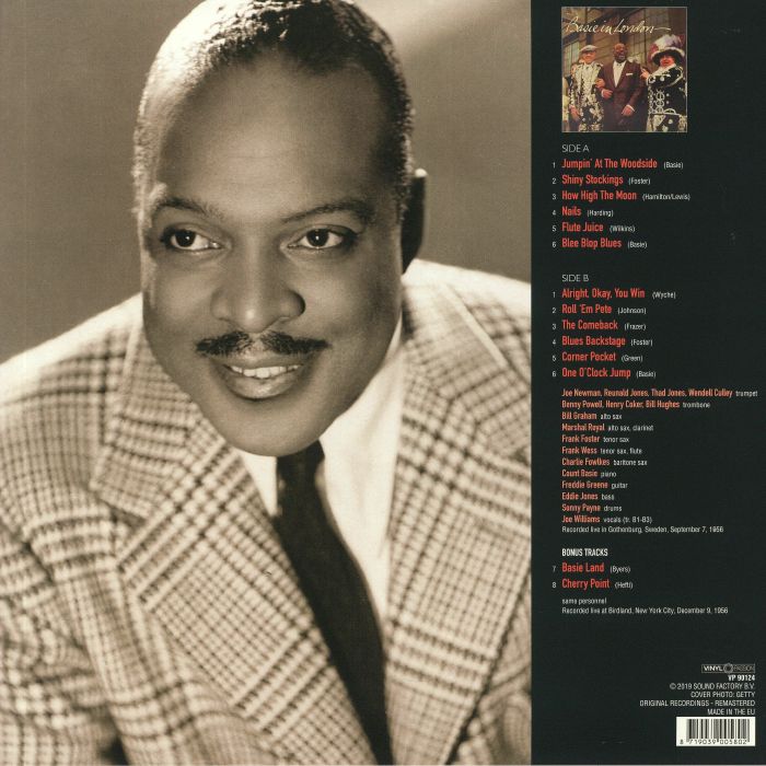 Count Basie Orchestra (카운트 베이시 오케스트라) - Basie in London [LP]