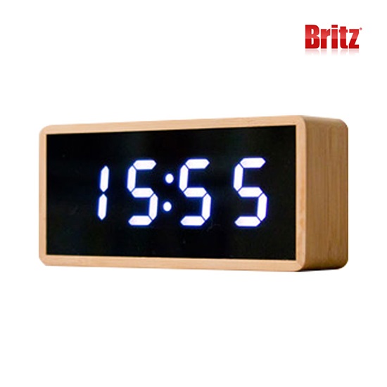 브리츠 콜튼 BZ-EW562 무선 탁상 알람 디지털 시계
