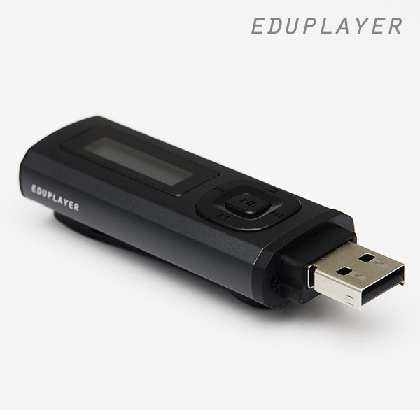 에듀플레이어 EV50 16GB USB스틱형 보이스레코더.MP3.녹음기.라디오.배속재생.구간반복.마이크로SD확장.취침예약