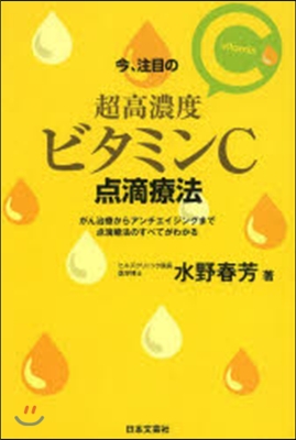 今,注目の超高濃度ビタミンC点滴療法