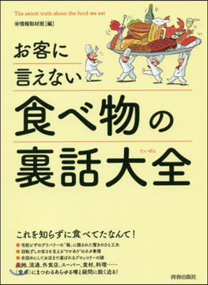 お客に言えない食べ物の裏話大全