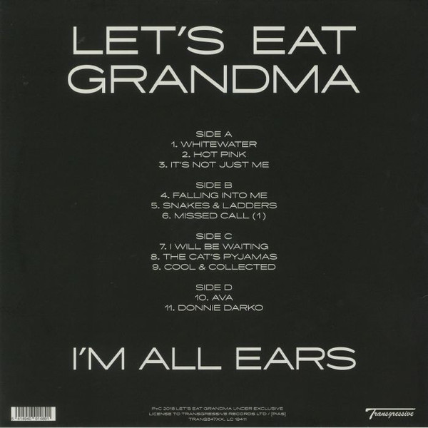 Let's Eat Grandma (레츠 잇 그랜마) - 2집 I'm All Ears [옐로우 컬러 2LP]