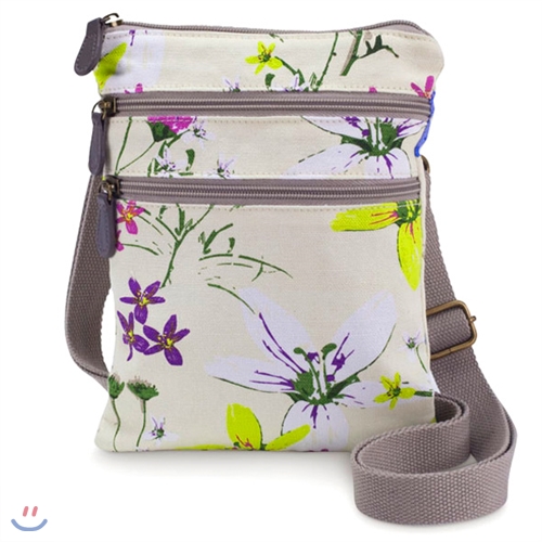 [ALL FOR COLOR] Crossbody Bag 3단지퍼 크로스바디백(시그너처)-Heritage Floral