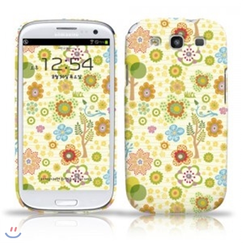 [GCASE/지케이스] G.plan-63 for Galaxy S3 LTE 지플랜 갤럭시S3 디자인 케이스 동화풍 꽃 패턴