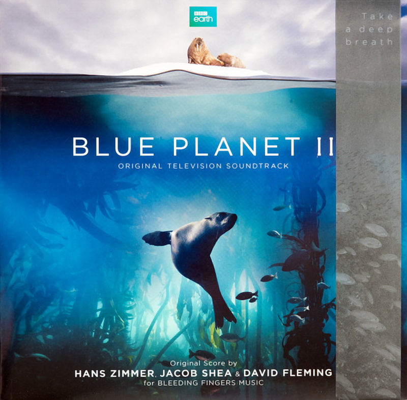 BBC `블루 플래닛 2` 다큐멘터리 음악 (Blue Planet II OST by Hans Zimmer 한스 짐머) [투명 블루 컬러 2LP]