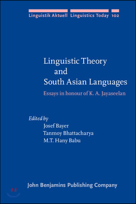 Linguistic Theory and South Asian Languages