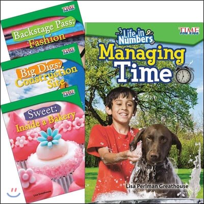 Time for Kids Math Grade 3: 4-Book Set