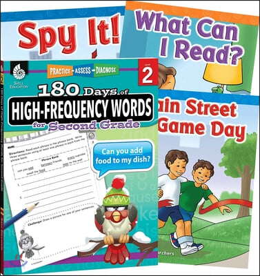 Learn-At-Home: High-Frequency Words Bundle Grade 2: 4-Book Set