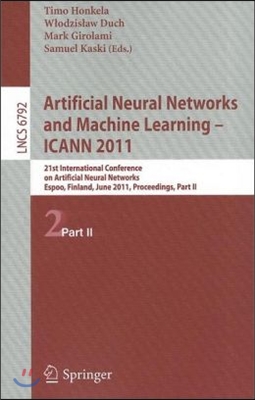 Artificial Neural Networks and Machine Learning: ICANN 2011, part 2