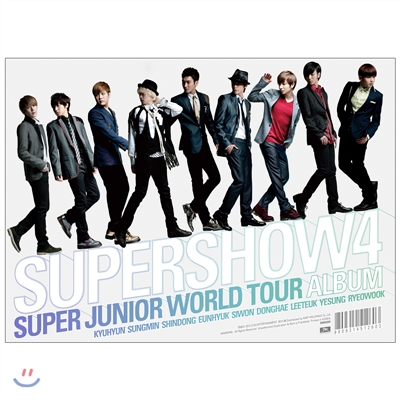 슈퍼 주니어 (Super Junior) - 월드 투어 라이브 앨범 : Super Show 4 