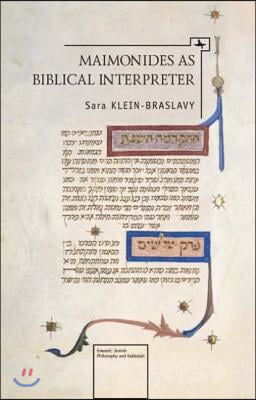 Maimonides as a Biblical Interpreter