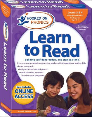 Hooked on Phonics Learn to Read Levels 3 & 4