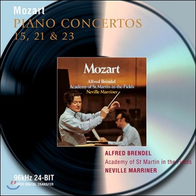 Alfred Brendel 모차르트 : 피아노 협주곡 15ㆍ21ㆍ23번 (Mozart : Piano Concerto 15, 21 &amp; 23)