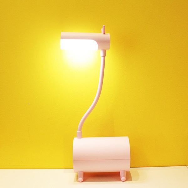 리틀 기린 충전용 무선  LED 스탠드 (핑크)