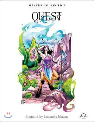 Quest: Stress Relieving Adult Coloring Book, Master Collection