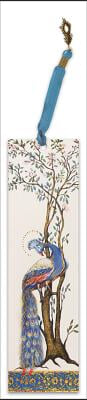 Illuminated Bookmark Esther Scroll-Peacock