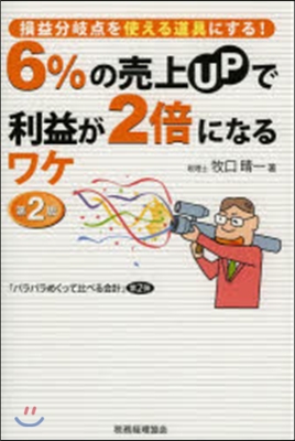 6％の賣上UPで利益が2倍になるワ 2版