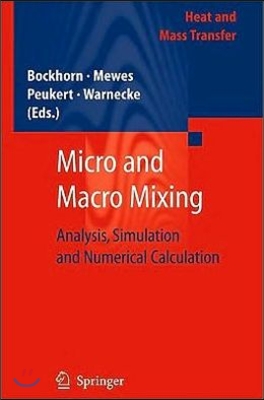 Micro and Macro Mixing: Analysis, Simulation and Numerical Calculation