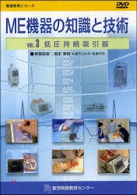 ME機器の知識と技術   3 低壓持續吸