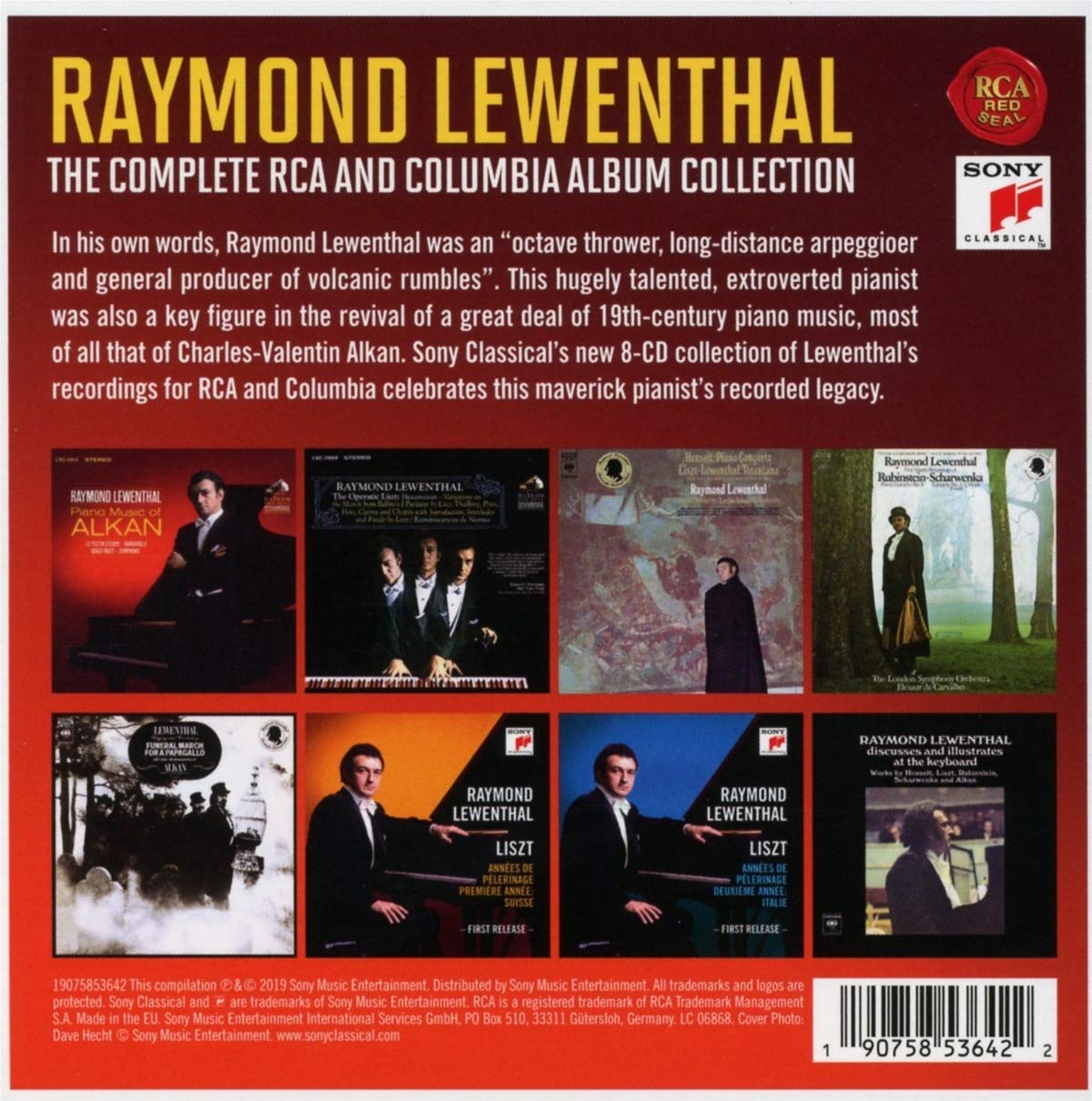 레이몬드 르웬탈 RCA, 컬럼비아 앨범 컬렉션 (Raymond Lewenthal - The Complete RCA and Columbia Album Collection)