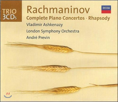 Vladimir Ashkenazy 라흐마니노프: 피아노 협주곡 전곡집, 파가니니 랩소디, 소나타 (Rachmaninov: Complete Piano Concertos) 블라디미르 아쉬케나지