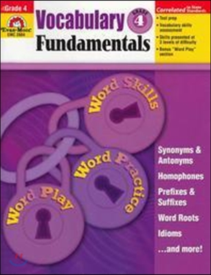 Vocabulary Fundamentals, Grade 4 Teacher Resource