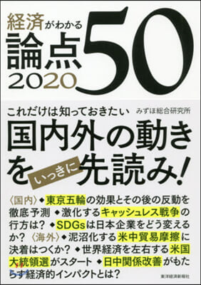 經濟がわかる 論点50 2020 