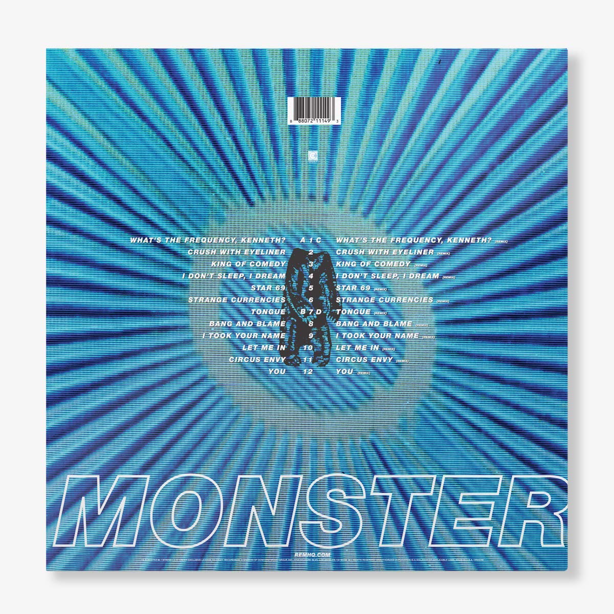 R.E.M (알이엠) - 9집 Monster (25th Anniversary Expanded Edition) [2LP]