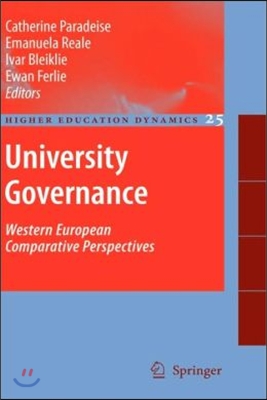 University Governance: Western European Comparative Perspectives