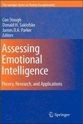 Assessing Emotional Intelligence: Theory, Research, and Applications