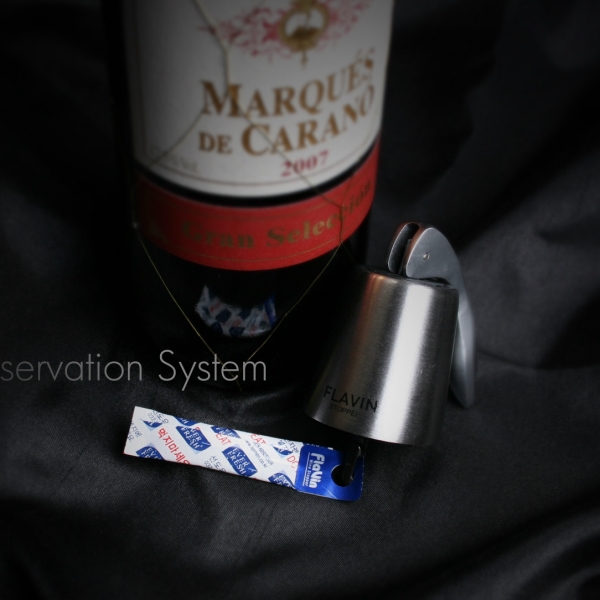 플라빈 산소흡수 와인마개 /와인세이버용 산소흡수패치 Oxy-gone 20EA Flavin wine preservation system