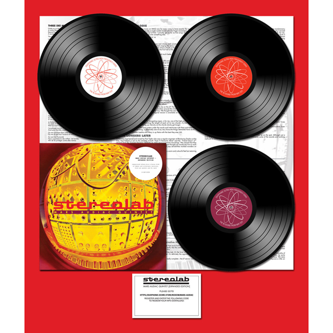 Stereolab (스테레오랩) - Mars Audiac Quintet [3LP]