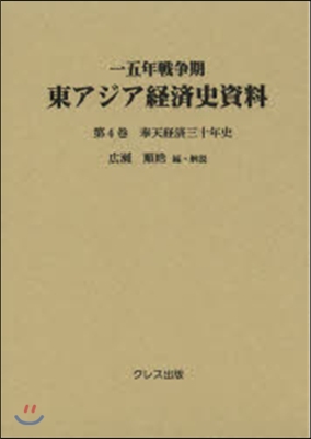 奉天經濟三十年史