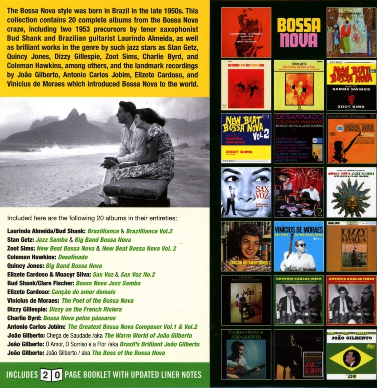 20개의 보사노바 명반 모음집 (Easy Introduction To Bossa Nova: Top 20 Albums)
